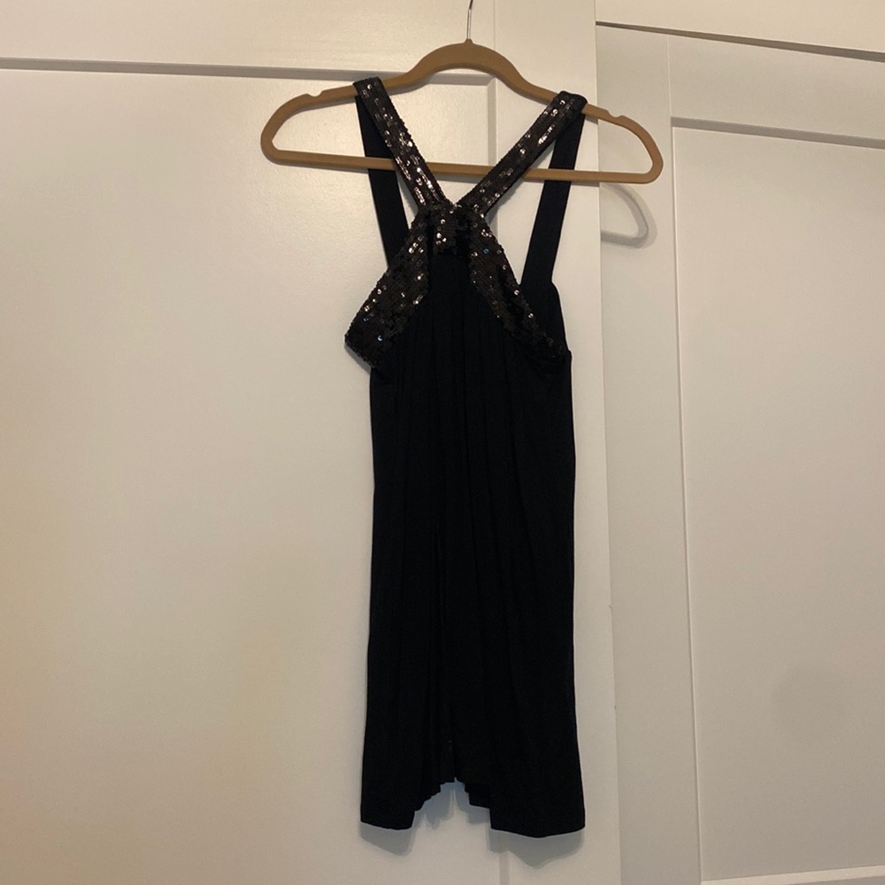 Short black dress